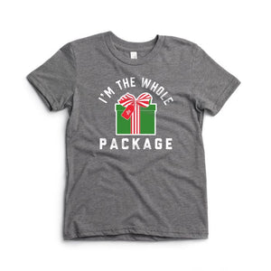 I'm the whole package kids tee - Ledger Nash Co