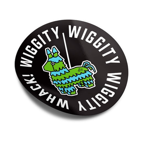Wiggity Wiggity Whack Sticker
