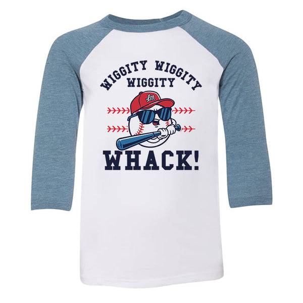 Wiggity Whack Raglan Tee ⚾