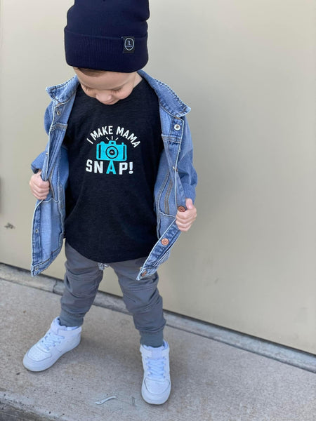 I Make Mama Snap Tee - Model 1 - Ledger Nash Co