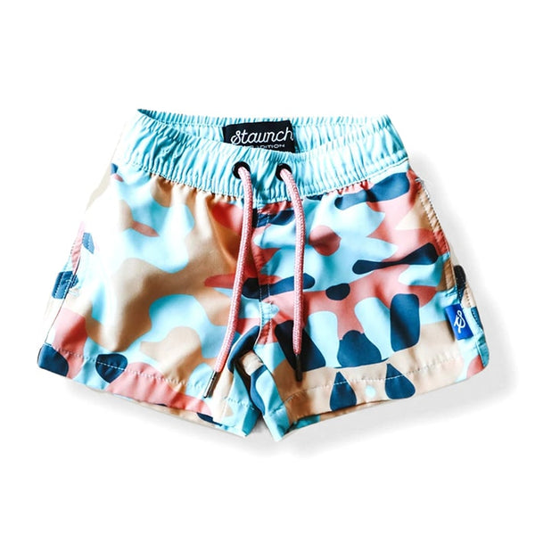 Camo Print Toddler Swim Shorts - Ledger Nash Co