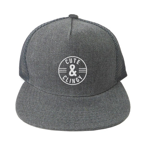 Cute & Clingy Ledger Nash Hat - Charcoal