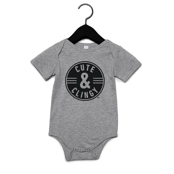 Cute & Clingy Onesie - Grey