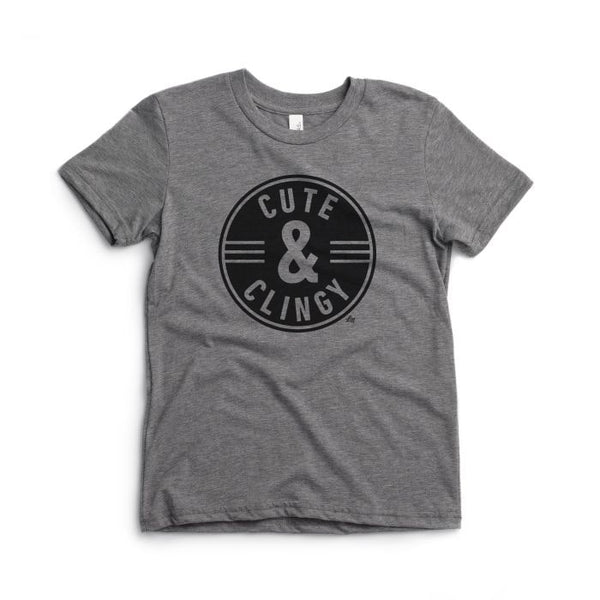 Cute & Clingy Graphic Tee - Grey