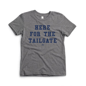 Here for the Tailgate Tee for Kids - Ledger Nash Co