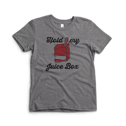 Hold My Juice Box Graphic Tee - Red - Ledger Nash Co