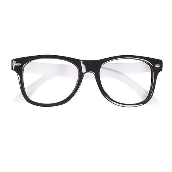 Kids Glasses No Lenses - Black & White - Ledger Nash Co