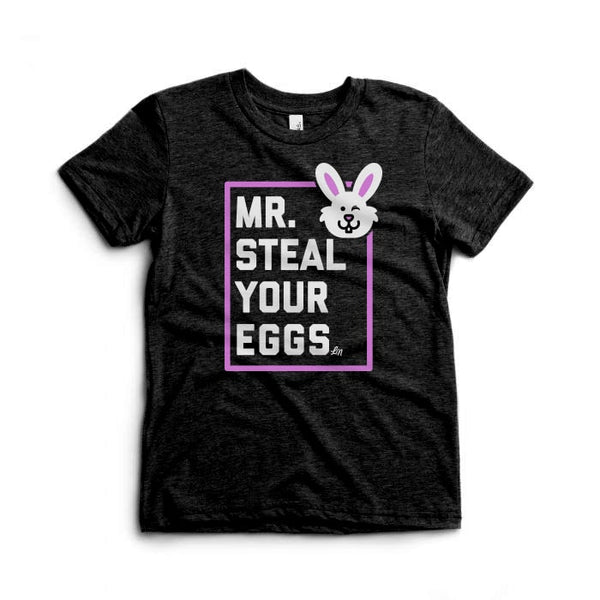 Mr Steal Your Eggs Kids Tee - Ledger Nash Co