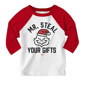 Mr Steal Your Gifts Tee - Ledger Nash Co
