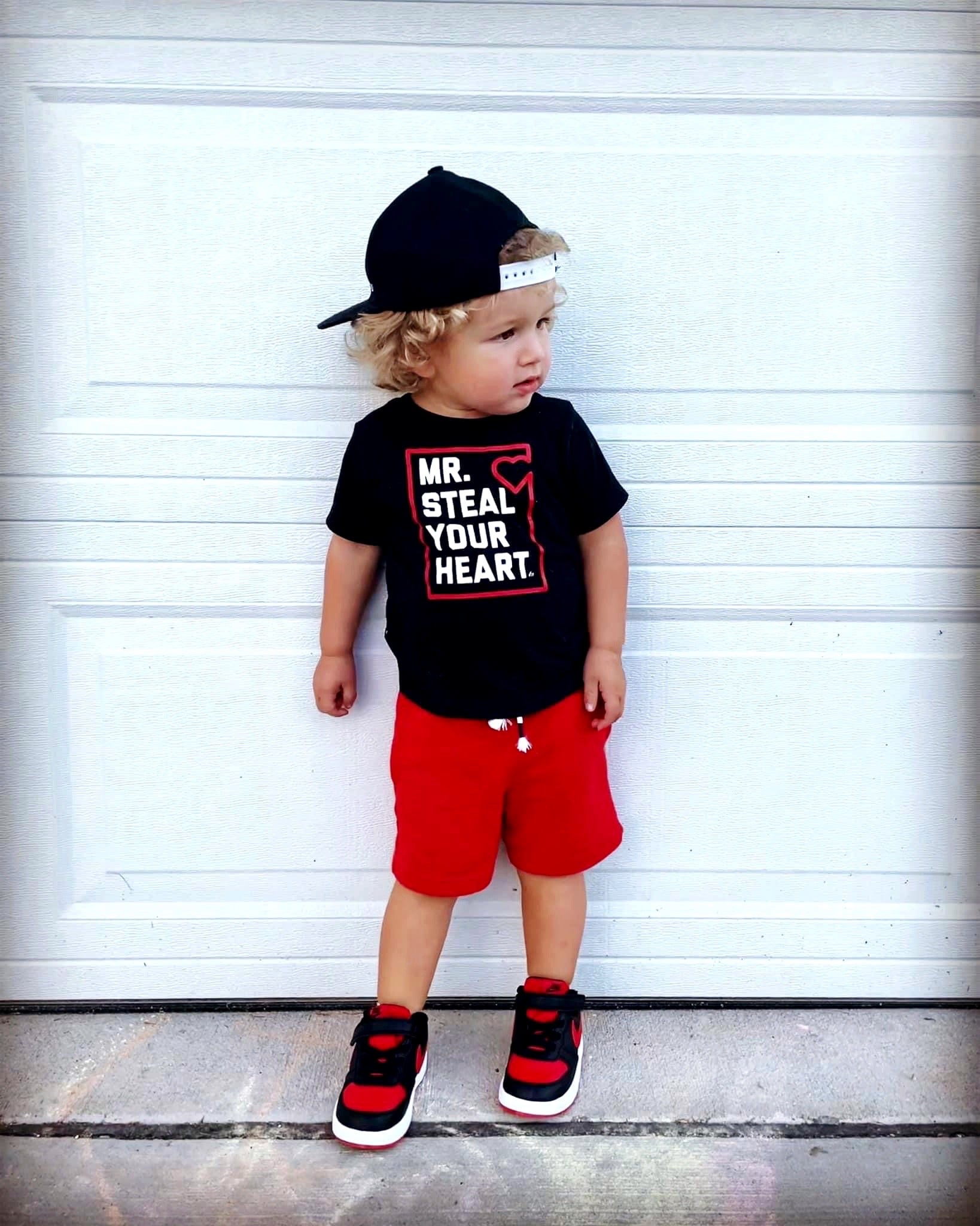 Mr Steal Your Heart Graphic Tee for Kids – Ledger Nash