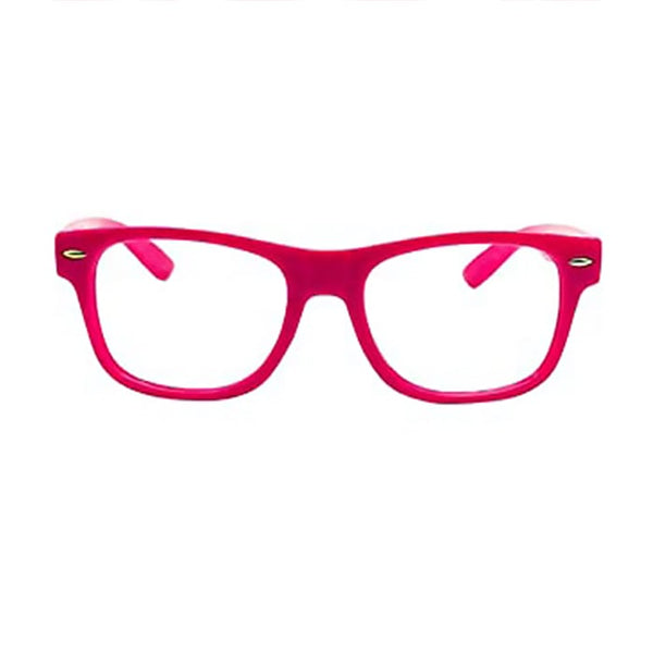 Kids Glasses No Lenses - Neon Pink - Ledger Nash Co