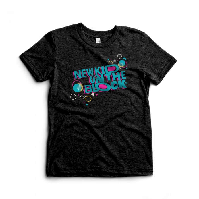 New Kid On The Block Kids Graphic Tee - Black