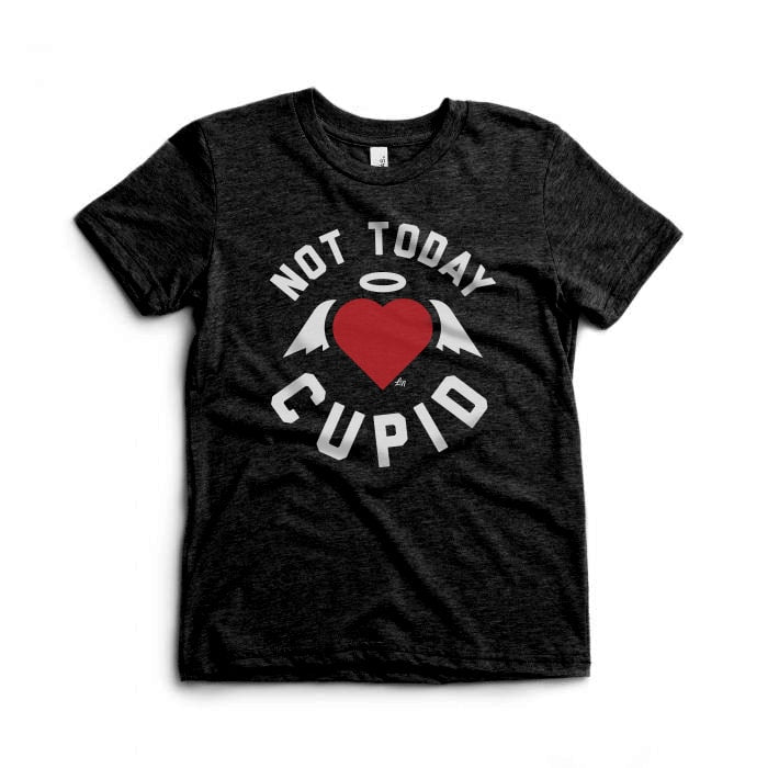 Not Today Cupid Graphic Tee - Black
