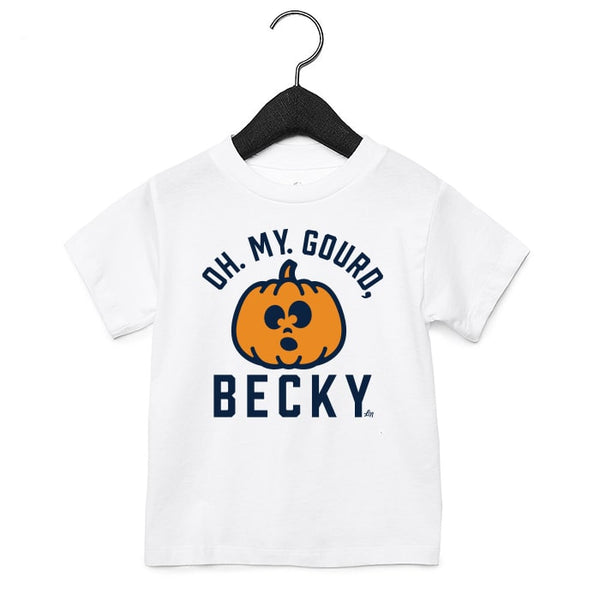 Oh My Gourd Becky Kids Tee - White