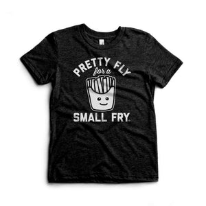 Pretty Fly For A Small Fry Graphic Tee - Black