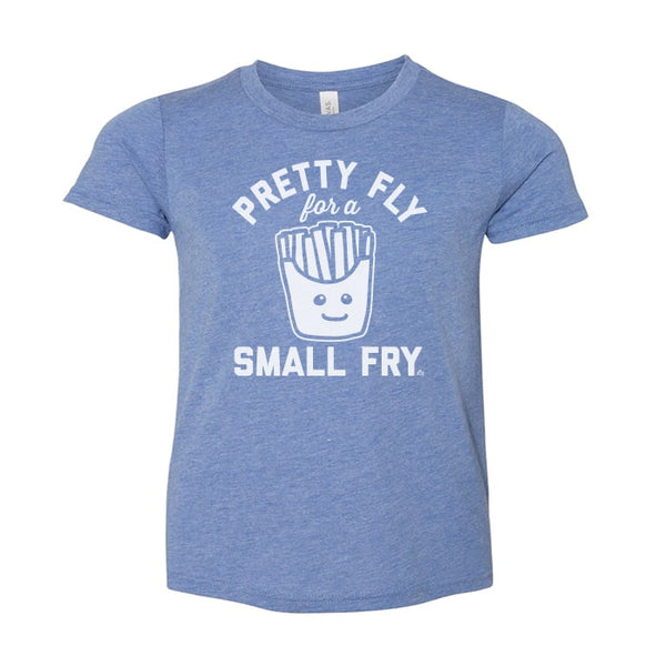 Pretty Fly For A Small Fry Tee - Blue - Ledger Nash Co.