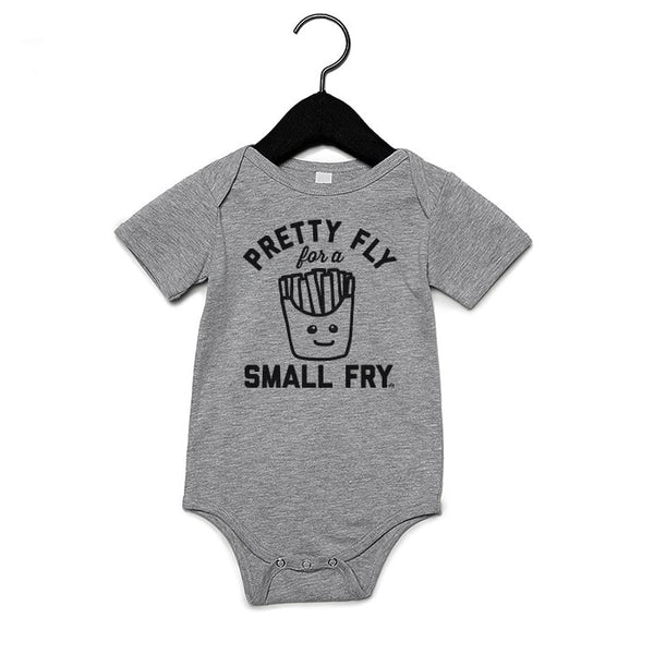 Pretty Fly For A Small Fry Onesie - Black - Ledger Nash Co.