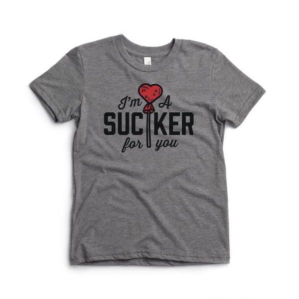 I'm A Sucker For You Kids Tee - Ledger Nash Co