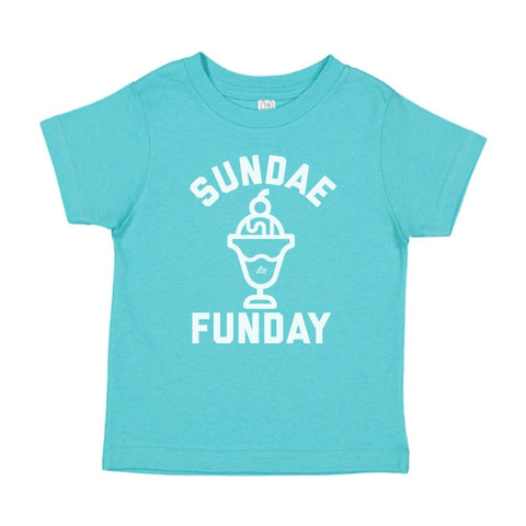 Sundae Funday Tee for Kids - Carribean - Ledger Nash Co.