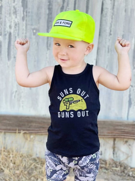 Suns Out Guns Out Tank - Model 1 - Ledger Nash Co