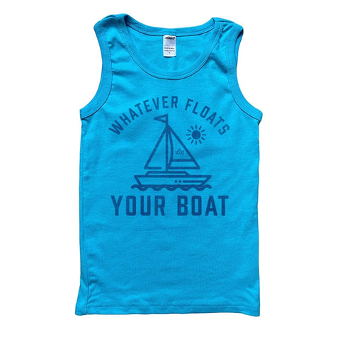 Whatever Floats Your Boat Kids Tank Top - Ledger Nash Co