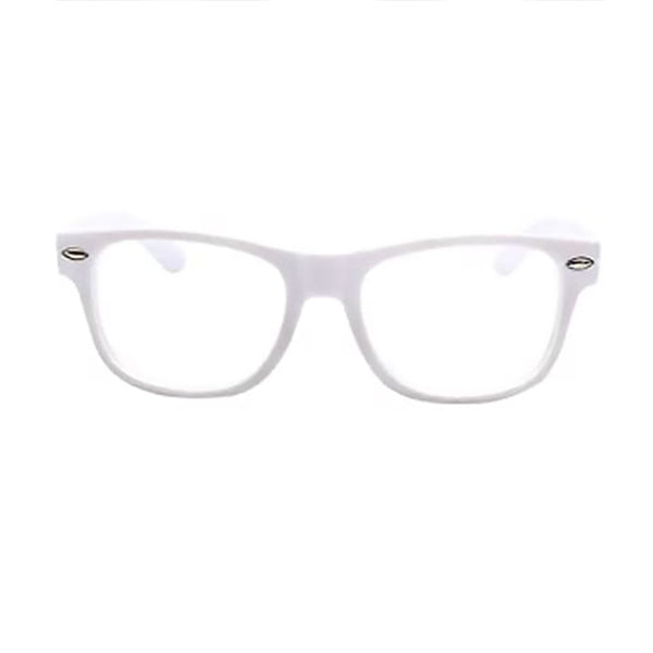 Kids Glasses No Lenses - White - Ledger Nash Co