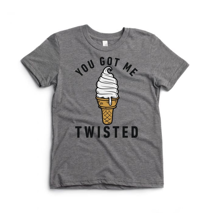 You Got me Twisted Graphic Tee for Kids - Ledger Nash Co